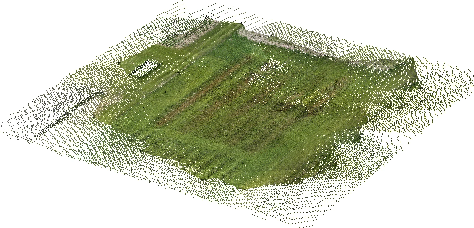MapAnything point-map output